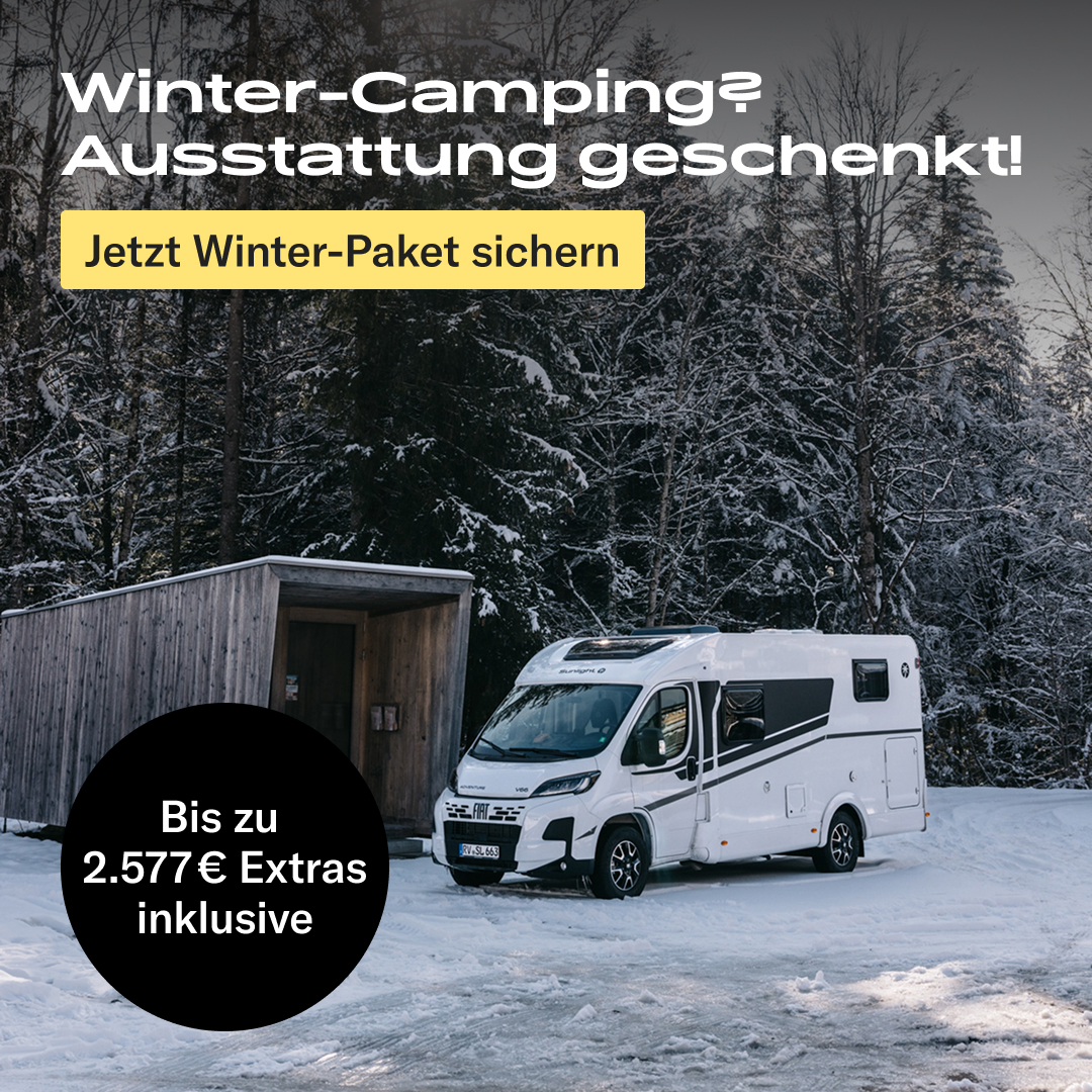 Beim Kauf eines Sunlight jetzt bis zu 2.500,- € sparen!